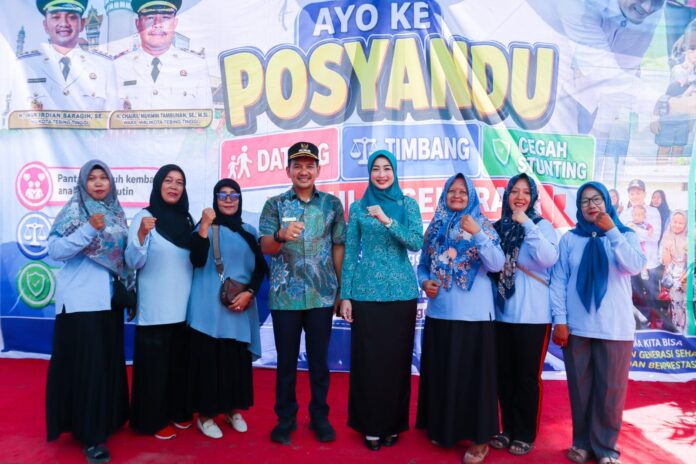 Buka Kampanye Germas ISPS 2026, Wali Kota Tebing Tinggi Apresiasi Penurunan Angka Stunting