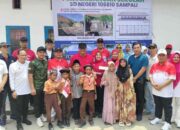 Bupati Asriluddin Tambunan Hadiri HUT RI ke-81 di Saentis, Ajak Pengusaha Gotong Royong Majukan Pendidikan