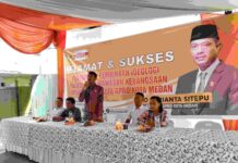 Eko Afrianta Sitepu laksanakan pembinaan ideologi Pancasila dan wawasan kebangsaan