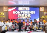 GEBER! 10 Kasus 3C Dibongkar Polres Batu Bara, 17 Tersangka Curat-Curanmor Diciduk
