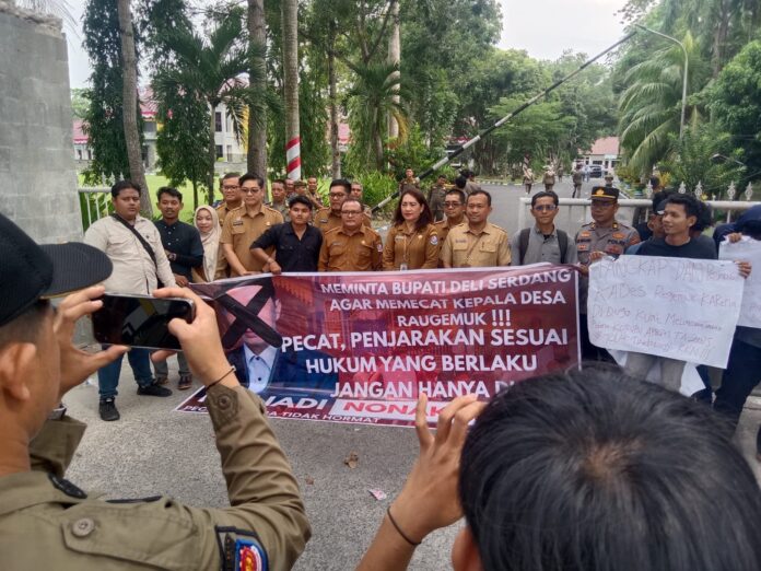 GMJA Desak Bupati Deli Serdang Pecat Kepala Desa Rugemuk Nonaktif