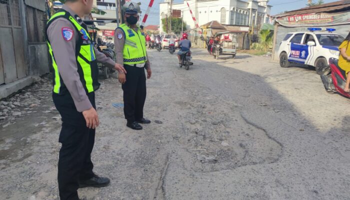 Cegah Kejahatan Jalanan dan Balap Liar, Satlantas Polres Tanjung Balai Intensifkan Patroli Sore