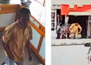 Nekat! Terduga Maling Spesialis Tabung Gas 3 Kilo Beraksi Tepat Didepan Mako Polres Batubara