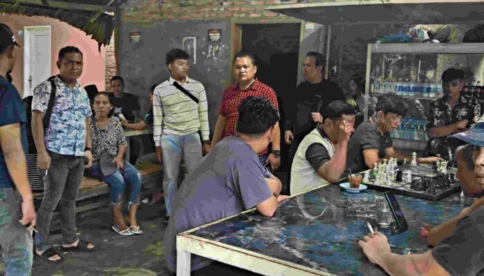 Nihil Aktivitas Perjudian di Warung Pak Kulit, Kanit Reskrim Polsek Patumbak Pimpin Pengecekan