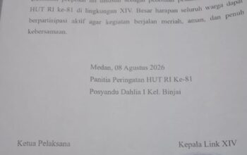 Kepling dan Istri di Medan Denai Diduga Kutip Uang Warga untuk Perayaan HUT RI, Lurah: Sudah Saya Tegur