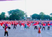 Ribuan Warga Tebing Tinggi Padati Lapangan Merdeka Meriahkan Semarak Hut Ke-81 RI