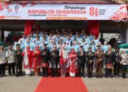 Wali Kota Tebing Tinggi Pimpin Upacara HUT ke-81 Kemerdekaan RI di Lapangan Merdeka
