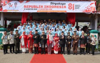 Wali Kota Tebing Tinggi Pimpin Upacara HUT ke-81 Kemerdekaan RI di Lapangan Merdeka