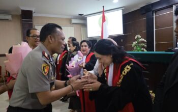 Kapolres Tanjungbalai Hadiri Pelantikan Ketua PN Tanjungbalai, Dorong Sinergi Penegakan Hukum