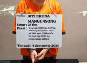Diduga Simpan Sabu 62 Gram dan Ekstasi, Perempuan di Labura Ditangkap Polisi