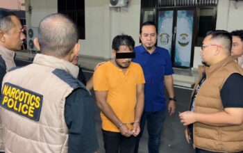 Dua Kali Masuk Penjara, Penjual Nasi Goreng Nyambi Edarkan Sabu Ditangkap Polisi di Jalan Tuasan