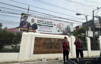 Jaga Kondusivitas Kota, Satsamapta Polres Tanjung Balai Patroli di Sejumlah Titik Vital