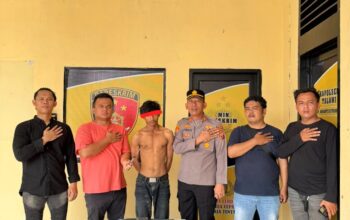 Polsek Talawi Amankan Pria Diduga Curi Outdoor AC Milik Telkomsel, Kerugian Rp5 Juta