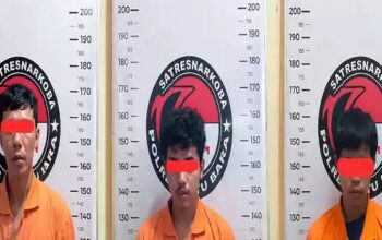 Satresnarkoba Polres Batubara Ringkus 3 Terduga Pengedar Shabu, Satu Pelaku Masih Dibawah Umur 