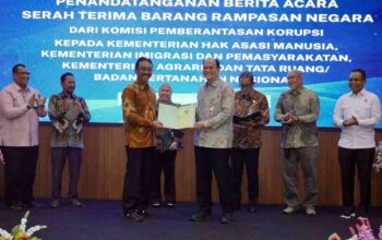 KPK Serahkan Barang Rampasan Negara Rp763 Juta ke ATR/BPN untuk Dukung Layanan