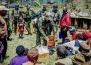 Koops TNI Habema dan Bupati Intan Jaya Hadir di Ugimba, Harapan Warga Kembali Tumbuh