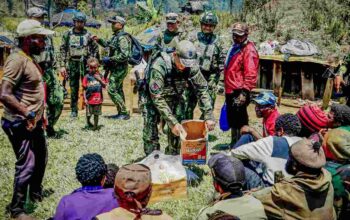 Koops TNI Habema dan Bupati Intan Jaya Hadir di Ugimba, Harapan Warga Kembali Tumbuh