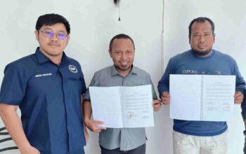 Koperasi Jasa Keluarga Pers Indonesia dan Cahaya Kita Bersama Teken PKS Uji Mobile Grain Dryer di Deli Serdang