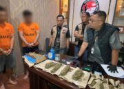 Kos Jadi Tempat Transit Narkoba, Polisi Tangkap 2 Pengedar Sabu, Ganja dan Pod Getar di Medan