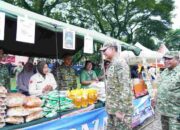 Pangdam IBB Bazar HUT ke-81 TNI Hadirkan Sembako Murah dan Layanan Kesehatan Gratis