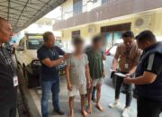 Polisi Sergap 2 “Spiderman” yang Lompati 10 Atap Rumah Warga, 4 Paket Sabu Diamankan