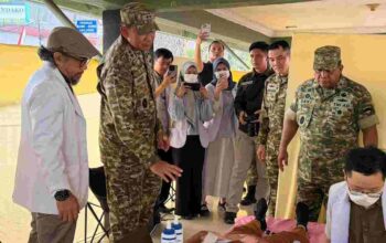 Radiologi FK USU Beri Layanan USG Gratis untuk Warga di Bakti Sosial HUT ke-81 TNI