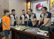 Tak Kapok! Residivis Kasus Pencurian Kini Jadi Bandar Ganja, Polrestabes Medan Sita 141 Paket
