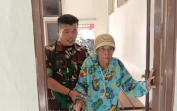 Kepedulian Prajurit Kodim 0201/Medan, Opung Nurmala Akhirnya Kembali Berkumpul dengan Keluarga