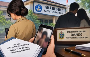 Dugaan Perselingkuhan Oknum Guru SMA Negeri 1 Kota Tebing Tinggi Masuk Penanganan Bapeg