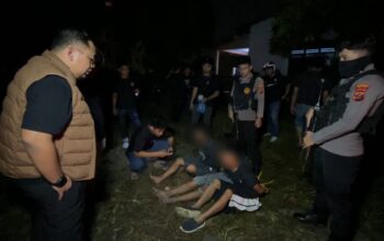 Gerebek Sarang Narkoba Jermal 12, Polrestabes Medan Amankan 3 Orang dan Sita 16 Paket Narkoba
