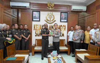 Kapolda Sumut Irjen Pol Sony Irawan Sambangi Kejati, Perkuat Sinergi Penegakan Hukum