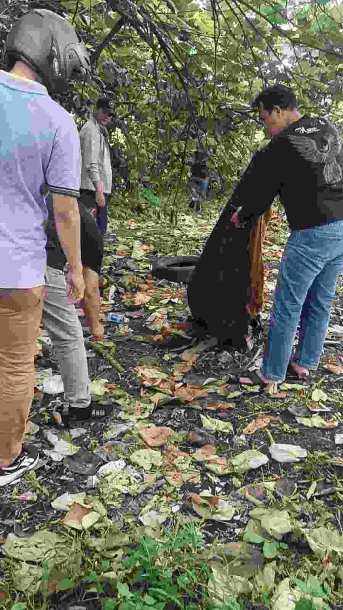 Kembali Gerebek Lokasi Diduga Sarang Narkoba, Polsek Patumbak Bakar Lapak