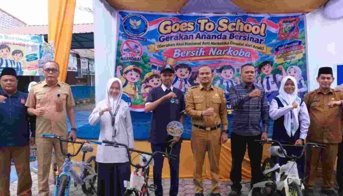 Kepala SMPN 1 Tanjungbalai Sambut Baik ANANDA BERSINAR, Siap Wujudkan Sekolah Bersih Narkoba