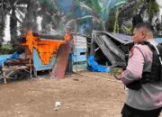 Markas Narkoba di Mencirim Kampung Digerebek, Bandar Diamankan, Airsoft Gun dan Sajam Disita