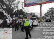 Ops Patuh Toba 2026, Sat Lantas Polres Tanjungbalai Amankan Arus Pulang Sekolah di Bundaran SMPN 1