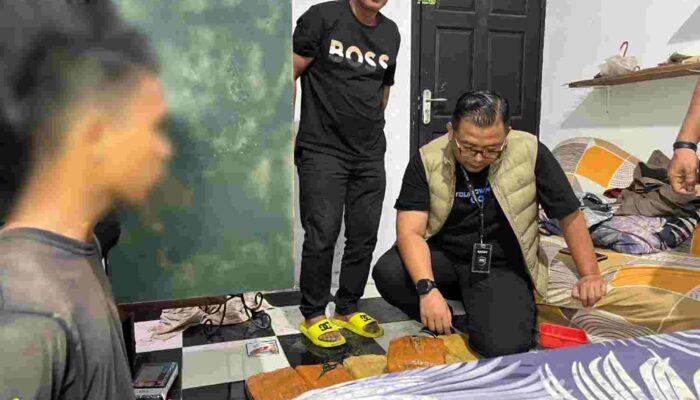 Polisi Gerebek Gudang Narkoba Berkedok Kandang Ayam, 18 Kg Ganja Disita dari Dua Sekawan