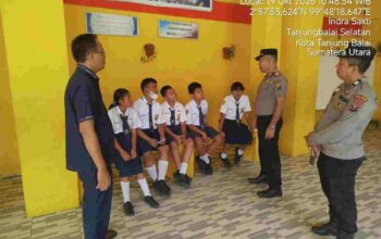 Polres Tanjungbalai Serentak Sambangi Sekolah, Edukasi Siswa soal Narkoba hingga Bullying