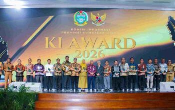 Raih Predikat Informatif KI Sumut Award 2026, Pemko Tebing Tinggi Tegaskan Komitmen Transparansi Pelayanan Publik