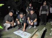 Tim Gabungan Polrestabes Medan dan Kadus Selambo Cek Ulang Barak, Temukan Plastik Klip Diduga Bekas Narkoba