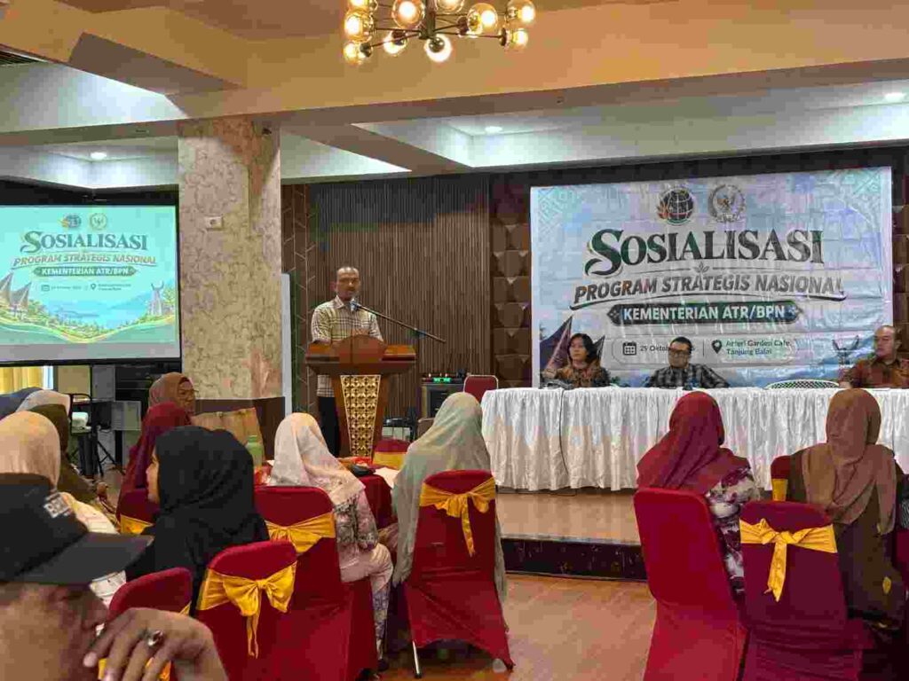 Wali Kota Tanjungbalai Hadiri Sosialiasi Program Strategis Nasional Kementerian ATRBPN Bersama Komisi II DPR RI di Kota Tanjungbalai