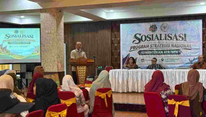Wali Kota Tanjungbalai Hadiri Sosialiasi Program Strategis Nasional Kementerian ATRBPN Bersama Komisi II DPR RI di Kota Tanjungbalai